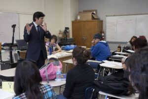 Franklin High School Speech Class & Kevin De Leon