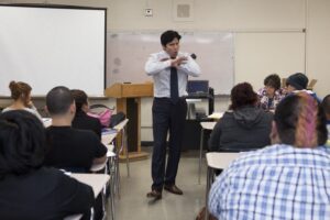 Franklin High School Speech Class & Kevin De Leon