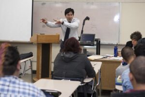 Franklin High School Speech Class & Kevin De Leon