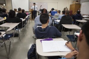 Franklin High School Speech Class & Kevin De Leon