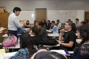 Franklin High School Speech Class & Kevin De Leon